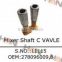 MIXER SHAFT C VALVE OEM 278096009 Concrete Pump spare parts for Putzmeister