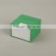 High quality green cardboard jewelry box