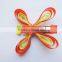 New Design Korean Cute Baby Girls Hairpins Cartoon Ribbon Butterfly Hair Clips Kids Barrettes