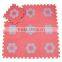 ISO9001 approved factory floor flower design soft mat