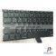 100%NEW Taiwan keyboard for MBA 13 inch A1369 A1466 keyboard Taiwan