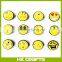 Whatsapp wechat fashion emoticon charms soft PVC mood charms pin