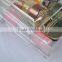 acrylic storage box with 3 drawers / clear acrylic cosmetic organizer