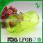 PCTG transparent cylinder empty drink plastic tritan material bottle with wide mouth