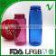 600ml PCTG clear empty drink plastic container for water packaging