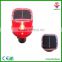 mini flashing led warning light/solar emergency ambulance light