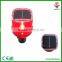 security solar powered flashing light/solar powered traffic warning lights