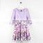 Pretty Steps 2016 High Quality Womens Casual Half Sleeve Dress Hot Sale Dress Flower Printed Women Dress