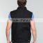 High quality black man denim vest sleeveless jacket rock and punk denim vest (LOTJ278)