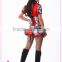 Wholesale adult princess costume sexy cosplay costumes flower print fancy dress
