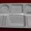 Malaysia Made Melamine 6 Compartments Plate
