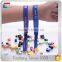Rfid Woven Wristband with Printing Company Websites ID Wrist Band