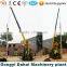 Integrated with crane telegraph pole pit digging machine