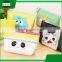 Promotional gifts PU material mini portable cartoon shaped cosmetic makeup bag set