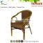 TG15-0163 hot sale bamboo look wicker chair with nature colour