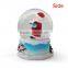 Customized led christmas snow globe