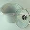 White Serveware Porcelain Serving soup Tureen with clear Lid