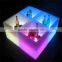 PP plastic led ice bucket with opener for beer