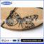 Luxury Special Manufacture Custom Round Handmade Cork Dinner Table Mat With Buttfly Printed