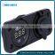 12V Dual Car Socket USB Adapter Charger with Digital Voltmeter