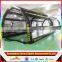 Outdoor large inflatable batting cage with customized size and logo