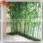 wholesale plastic artificial lucky bamboo plant fence for garden decoration