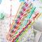 Many Patterns Of Party For Food Grade Paper Straws