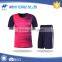 Fashion custom short sleeve plain cotton tracksuit for men