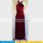 2017 infinity wrap convertible winter party evening dresses Red Green velvet dresses for women evening pictures of long gown