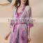 2015 wholesale good quality Soft pajamas Fashion Chiffon Pajamas silky pajamas