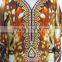 DIGITAL print Viscose crepe silk crystal embellished kaftan CAFTAN tunic poncho blouse