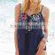 2015 new fashion summer floral embroidered cami crop top vest