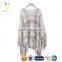 Womens Knit Winter Scarf Poncho Wool