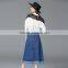 Superior Quality Soft long blue jean skirts for women