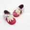 Genuine leather moccasin shoes baby baba shoes for babies