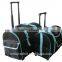 New design outside portable travel dog bag pet carrier/shoulder luggage dog crate Trolley