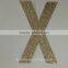 Hot sale glitter paper "X" Decor Birthday Party, New Year,Cake