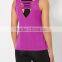 fitness apparel rose red blank plain custom sports singlets