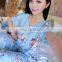Women Pajama Set Round Neck Sleepwear Sexy Nightwear Soft Sleep Wear