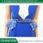 Latest design elegant royalblue Sleeveless Mini Banquet skirt