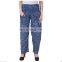 Hand Block Print Cotton Trouser, women Yoga Trouser Indigo Blue Alibaba pants