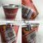 Branded Logo Beer Tin Plate Ice Bucket With Bottle Opener