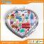 Handle fashion decorative mini makeup compact metal mirror
