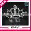 Sweet Kids Colorful Bright Rhinestone Crown Combs Hair Accessories