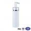 Empty luxury 120ml plastic pet cosmetic lotion pump bottle