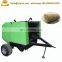 Mini manufacturer round hay baler bander machine, grass reaper bander machine