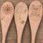Wooden Food & Fruit Spoons, Made of Beech Wood