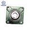 SUNBEARING UCF211 Pillow Block Bearing Green 55*162*58.4mm Chrome Steel GCR15