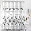 Rustic Wooden Shower Curtain Set with Non-Slip Rug Toilet Lid Cover Bath Mat Shower Curtain Set for Bathroom