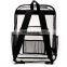 Heavy duty waterproof transparent clear pvc school backpack